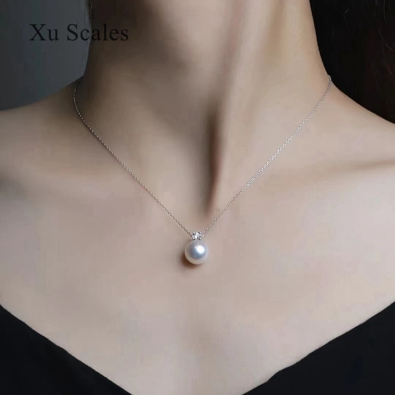 اللؤلؤ الطبيعي قلادة 9-11 مللي - مراجعة Pearl Trim Chain وسعره