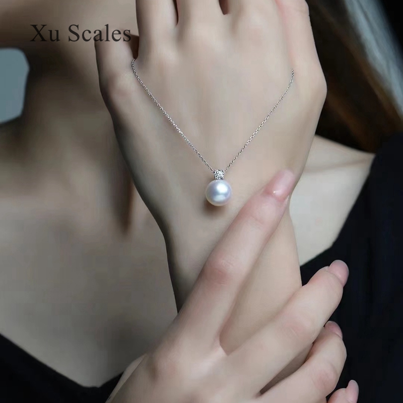 اللؤلؤ الطبيعي قلادة 9-11 مللي - مراجعة Pearl Trim Chain وسعره