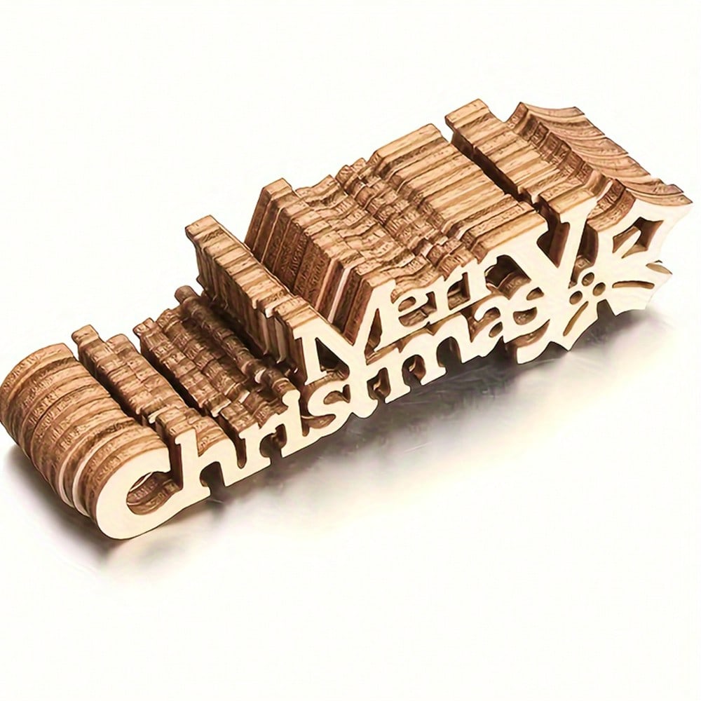10/20/100 قطعة عيد ميلاد سعيد  - مراجعة Christmas Craft Embellishment وسعره