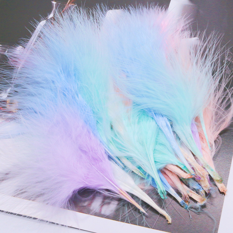 8-12 سنتيمتر الملونة بلوماس ال - مراجعة Feather Trim Marabou وسعره