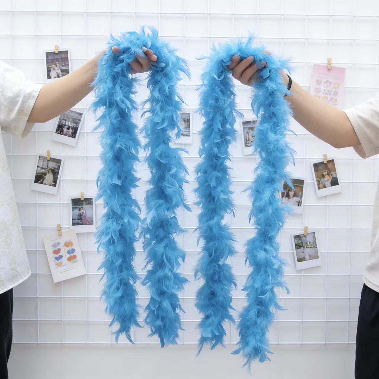 ريش مارابو تركي بطول 2 متر، 40 - مراجعة Feather Trim Marabou وسعره