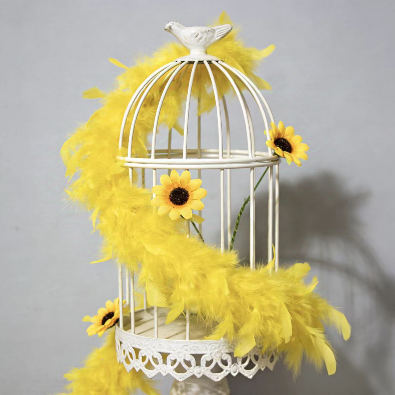 ريش مارابو تركي بطول 2 متر، 40 - مراجعة Feather Trim Marabou وسعره