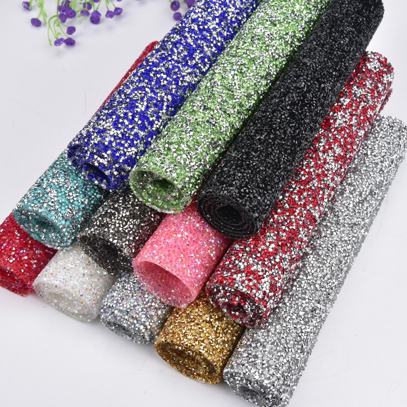 شريط تزيين من الراتنج المرصع ب - مراجعة Hotfix Rhinestone Sheet وسعره